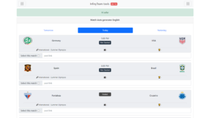 Match Auto generator English